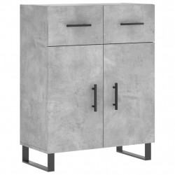 Szafka, szarość betonu, 69,5x34x90 cm, materiał drewnopochodny