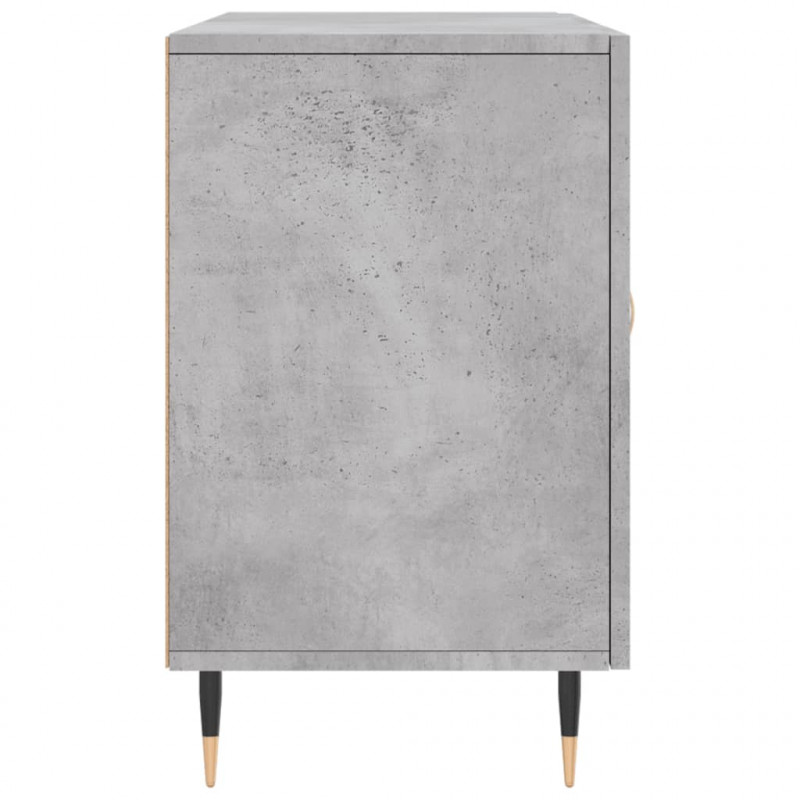 Komoda, szarość betonu, 100x36x60 cm, materiał drewnopochodny