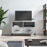 Szafka pod TV, szarość betonu, 80x36x50 cm