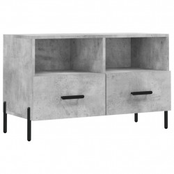 Szafka pod TV, szarość betonu, 80x36x50 cm