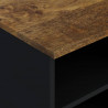Szafka RTV, 80x33x46 cm, mango i materiał drewnopochodny
