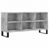 Szafka pod TV, szarość betonu, 103,5x30x50 cm