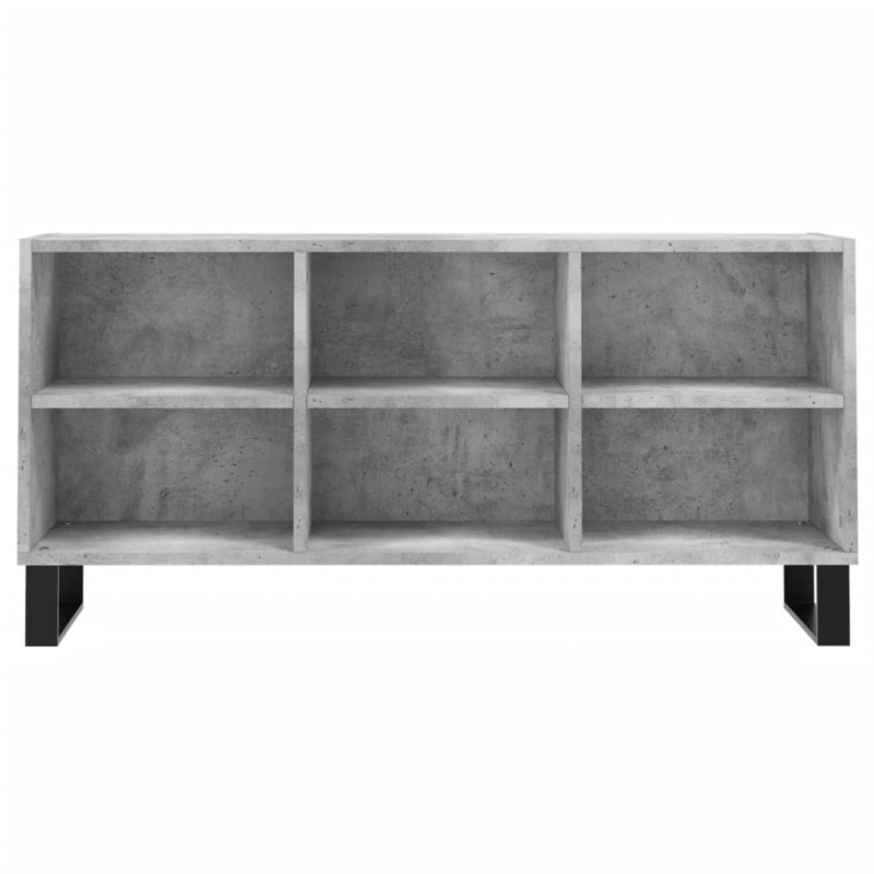 Szafka pod TV, szarość betonu, 103,5x30x50 cm