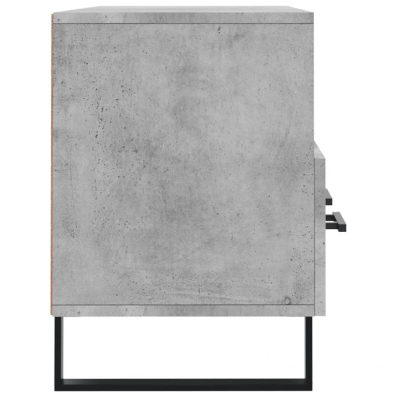 Szafka pod telewizor, szarość betonu, 102x36x50 cm