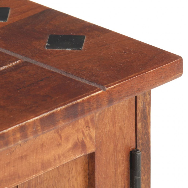 Szafka pod TV, miodowy brąz, 120x30x41 cm, drewno akacjowe