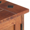 Szafka pod TV, miodowy brąz, 120x30x41 cm, drewno akacjowe