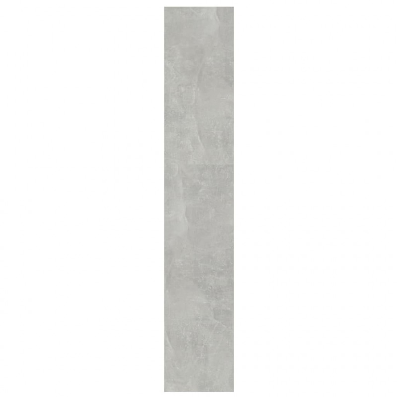 Regał na książki/przegroda, szarość betonu, 100x30x166 cm