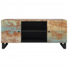 Szafka pod telewizor, 105x33x46 cm, lite drewno odzyskane