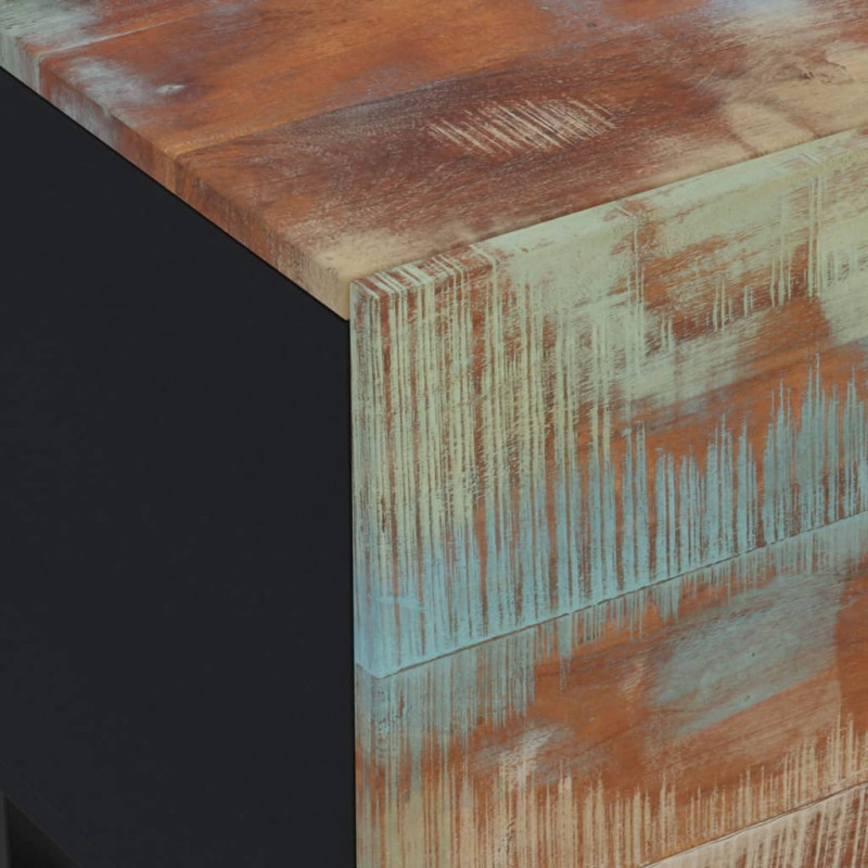Szafka pod telewizor, 105x33x46 cm, lite drewno odzyskane