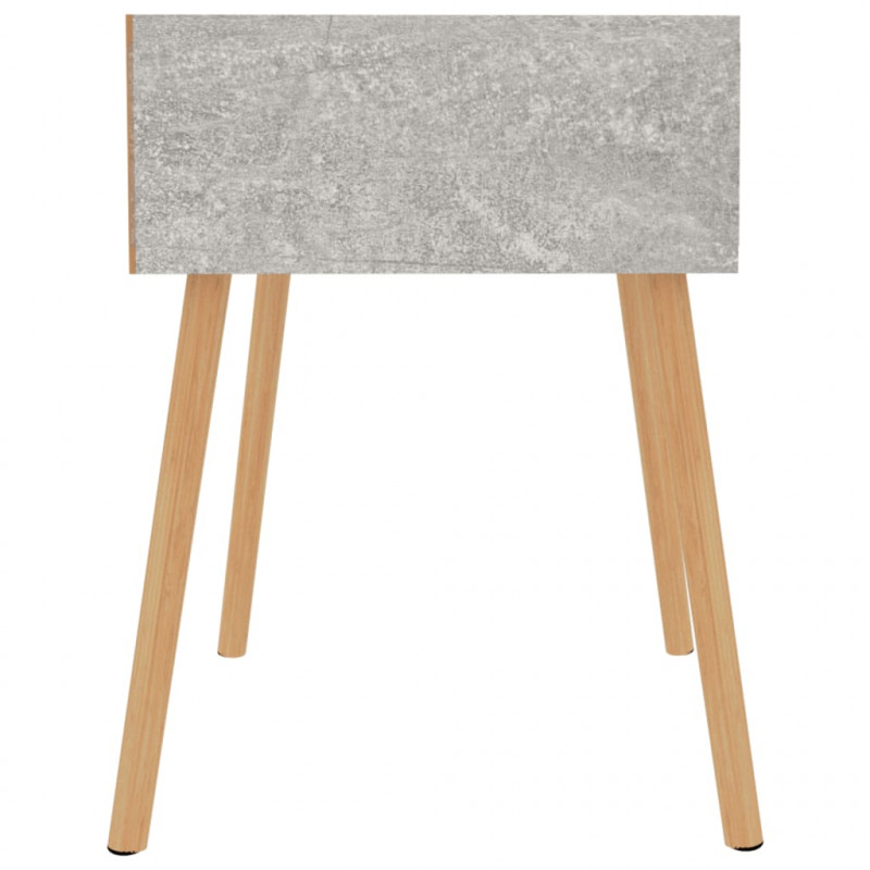 Szafka nocna, betonowy szary, 40x40x56 cm