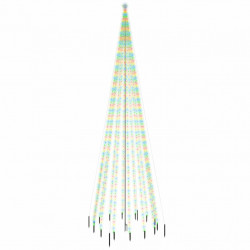 Choinka z kołkiem gruntowym, 1134 kolorowe LED, 800 cm