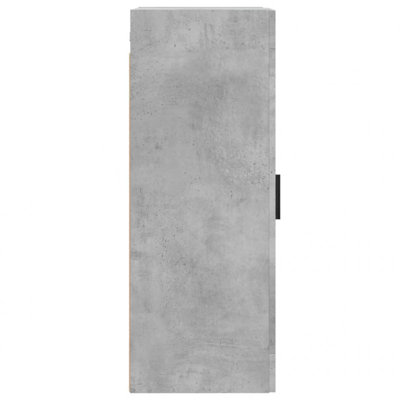 Szafka wisząca, szarość betonu, 34,5x34x90 cm