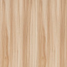Stolik pod TV, brązowy, 105x30x40 cm, drewno sosnowe i rattan