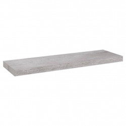 Półka ścienna, szarość betonu, 80x23,5x3,8 cm, MDF