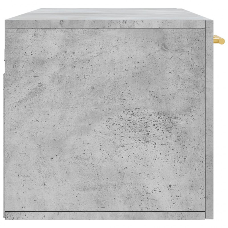 Szafka wisząca, szarość betonu, 100x36,5x35 cm
