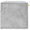 Szafka wisząca, szarość betonu, 100x36,5x35 cm