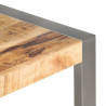 Stolik kawowy, 110x60x40 cm, surowe drewno mango