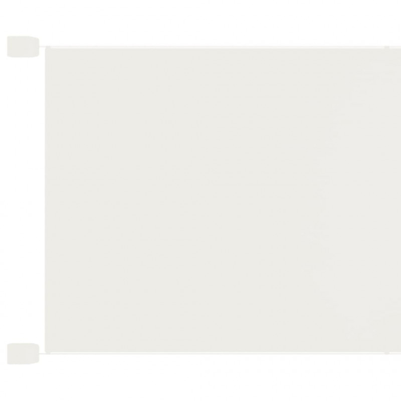 Markiza pionowa, biała, 100x420 cm, tkanina Oxford