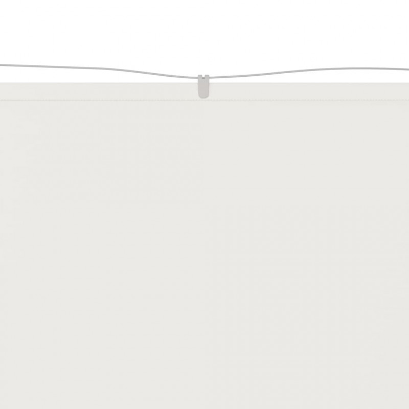 Markiza pionowa, biała, 100x420 cm, tkanina Oxford