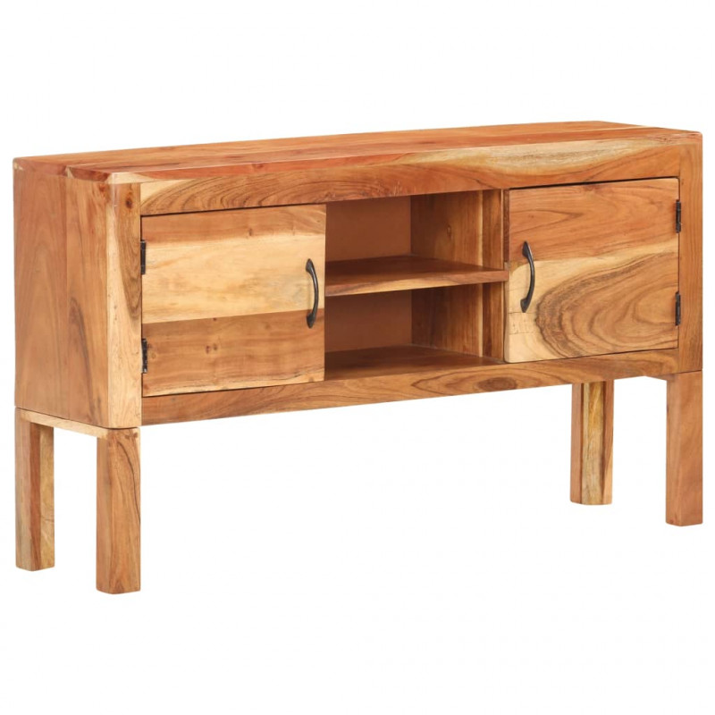 Szafka, 116x30x66 cm, lite drewno akacjowe