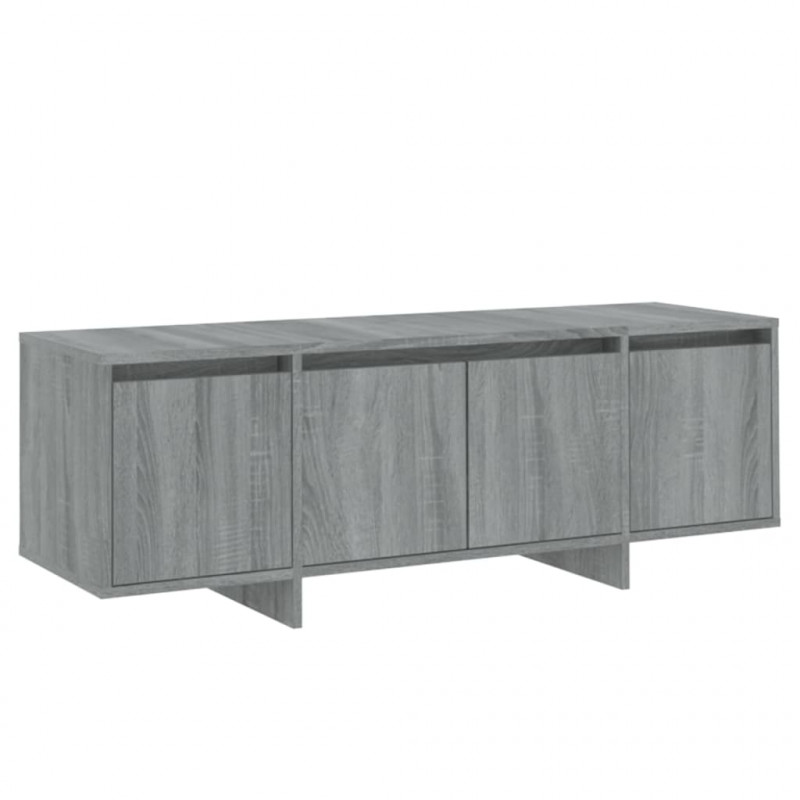Szafka pod TV, szary dąb sonoma, 120x30x40,5 cm