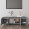 Szafka pod TV, szary dąb sonoma, 120x30x40,5 cm