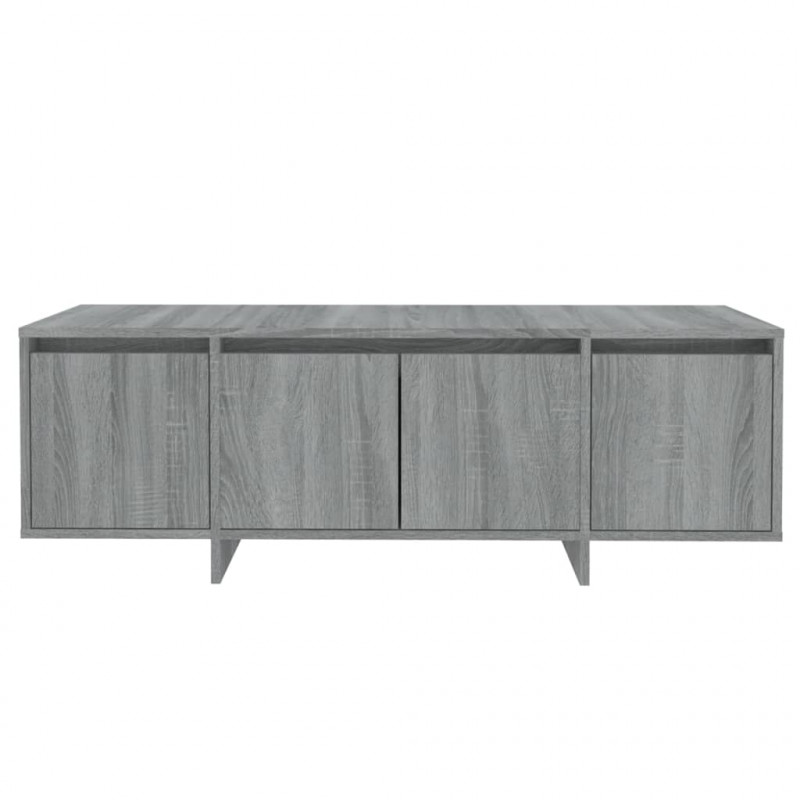 Szafka pod TV, szary dąb sonoma, 120x30x40,5 cm