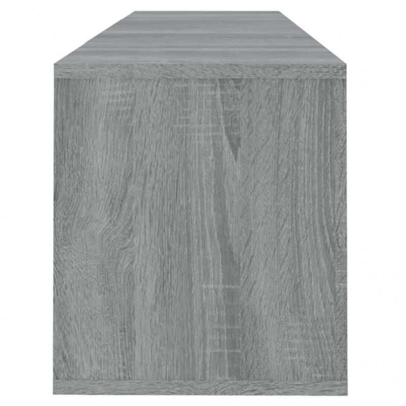 Szafka pod TV, szary dąb sonoma, 120x30x40,5 cm