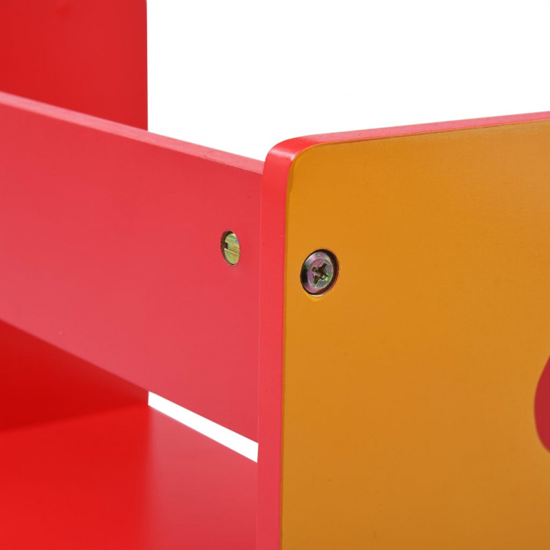 3-częściowy zestaw mebli dla dzieci, wóz strażacki, drewno