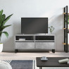 Szafka pod TV, szarość betonu, 100x34,5x44,5 cm
