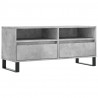 Szafka pod TV, szarość betonu, 100x34,5x44,5 cm