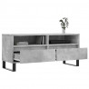 Szafka pod TV, szarość betonu, 100x34,5x44,5 cm
