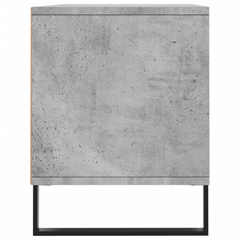 Szafka pod TV, szarość betonu, 100x34,5x44,5 cm