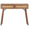 Stolik konsolowy, 100 x 35 x 76 cm, lite drewno mango