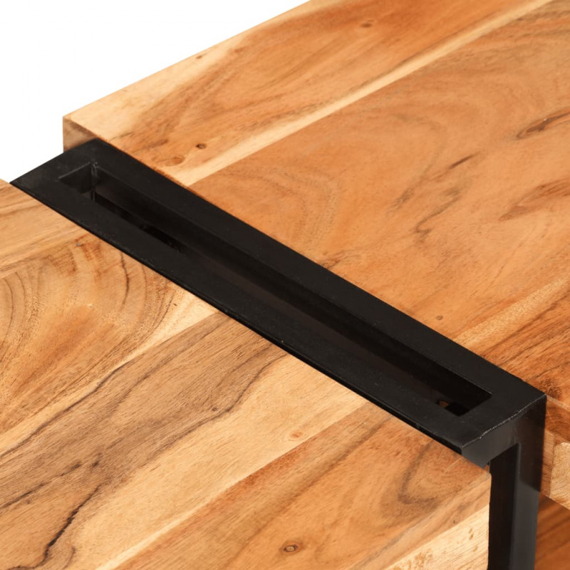 Szafka pod TV, 180x30x40 cm, lite drewno akacjowe