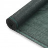 Siatka ochronna do kortu tenisowego, HDPE, 1,2x25 m, zielona