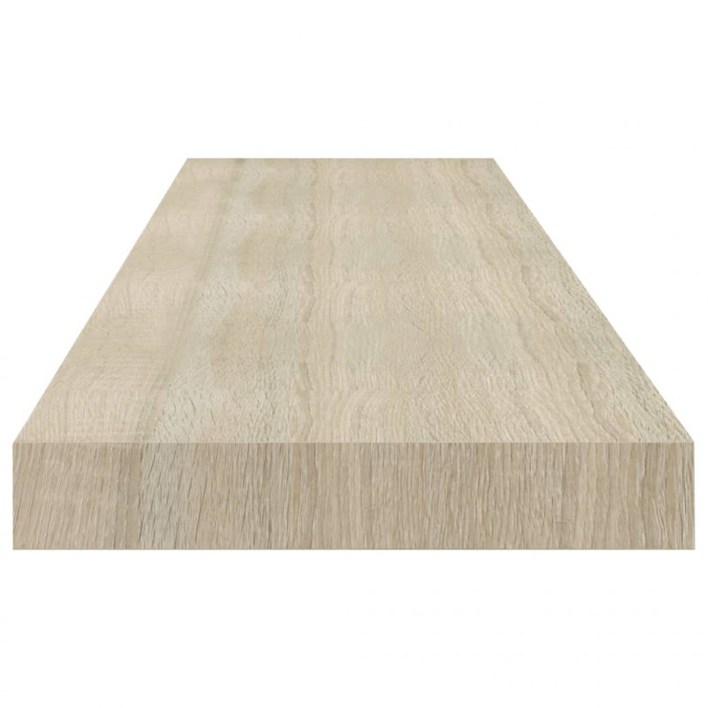 Półka ścienna, kolor dębowy, 90x23,5x3,8 cm, MDF