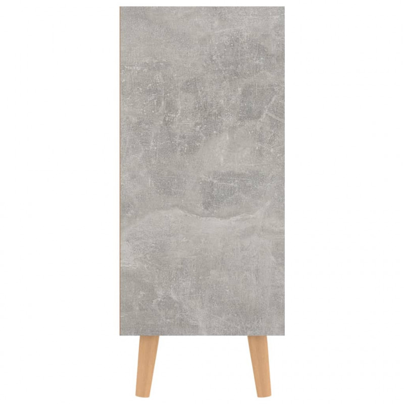 Szafka, szarość betonu, 90x30x72 cm, materiał drewnopochodny