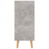 Szafka, szarość betonu, 90x30x72 cm, materiał drewnopochodny