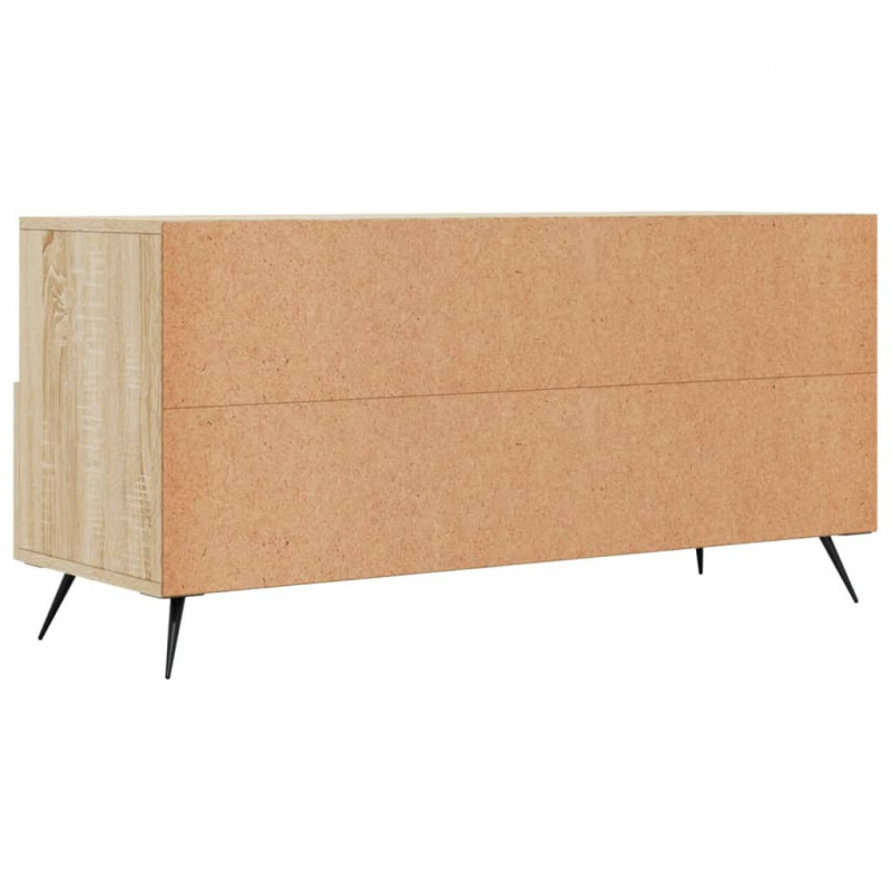 Szafka pod telewizor, dąb sonoma, 102x36x50 cm