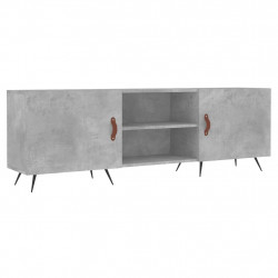 Szafka pod TV, szarość betonu, 150x30x50 cm