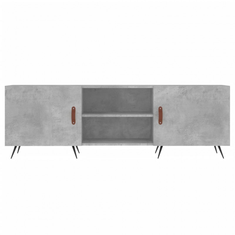 Szafka pod TV, szarość betonu, 150x30x50 cm