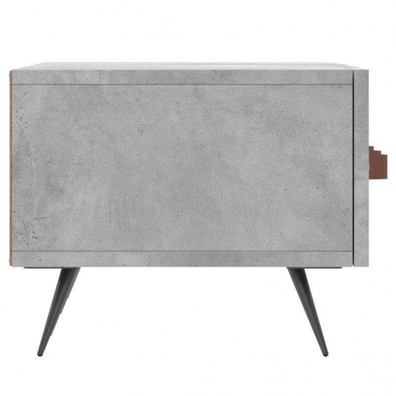 Szafka pod TV, szarość betonu, 150x36x30 cm