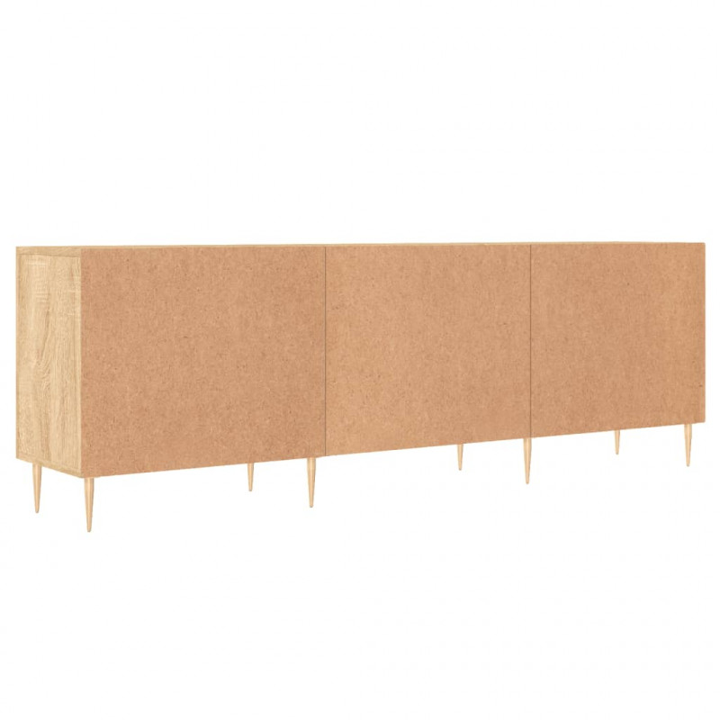 Szafka TV, dąb sonoma, 150x30x50 cm, materiał drewnopochodny