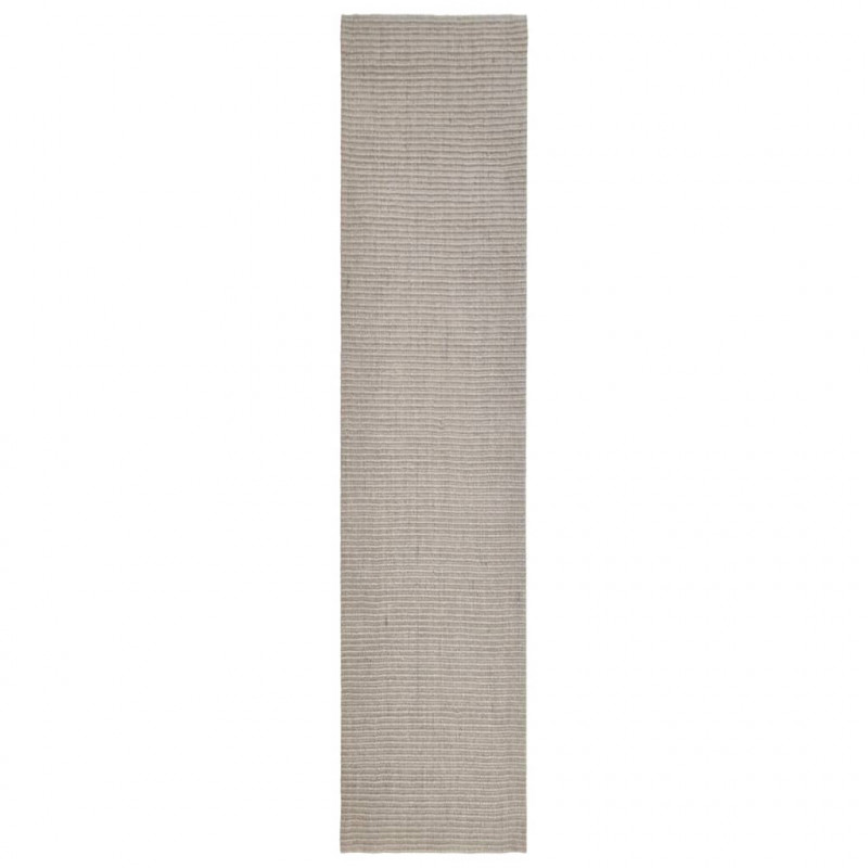 Dywanik, naturalny sizal, 66x300 cm, piaskowy