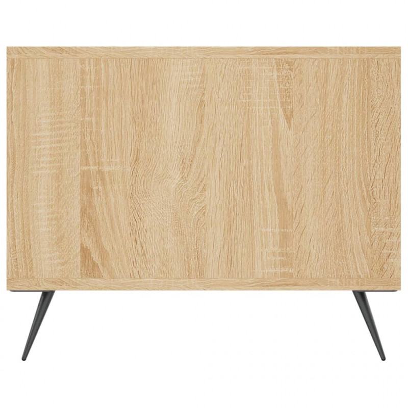Stolik kawowy, dąb sonoma, 102x50x40cm, materiał drewnopochodny