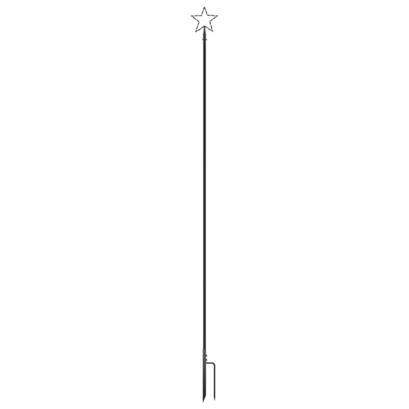 Choinka z lampek, wewn./zewn., 576 niebieskich diod LED, 3,6 m