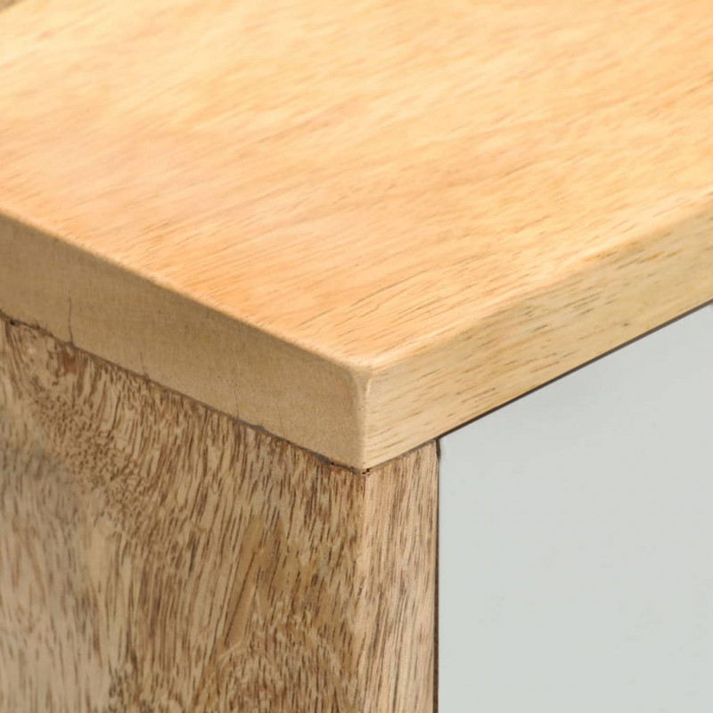 Szafka pod TV, 110 x 35 x 48 cm, lite drewno mango