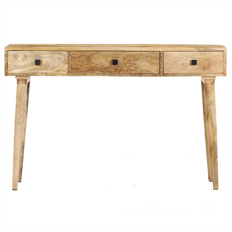 Stolik konsola, 115x35x76 cm, lite drewno mango
