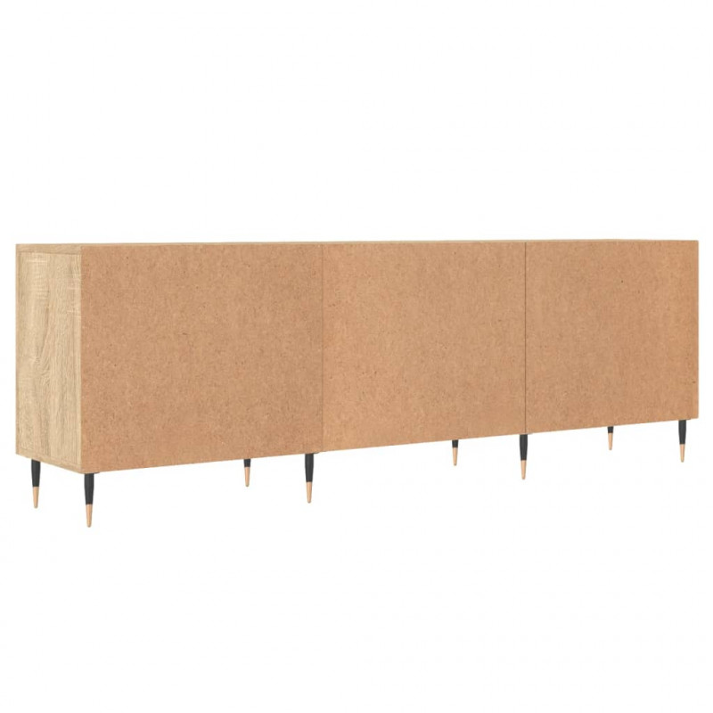 Szafka TV, dąb sonoma, 150x30x50 cm, materiał drewnopochodny